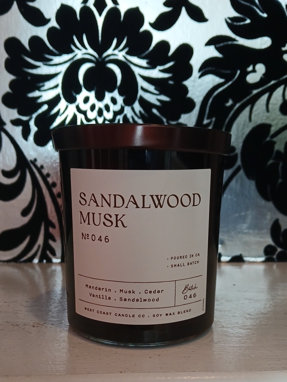 Sandalwood Musk Soy Wax Candle